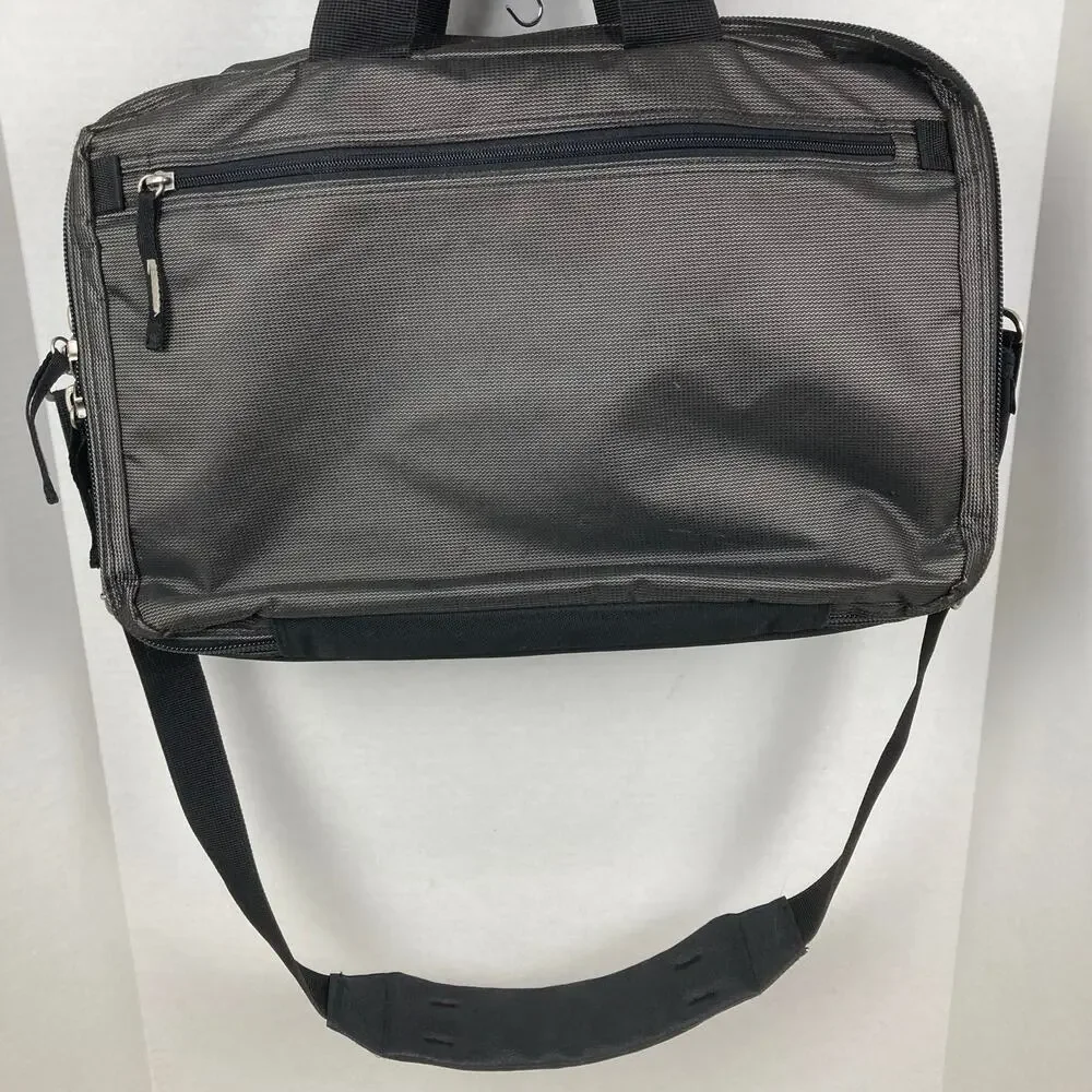 Callaway Golf Briefcase Bag Black Messenger Embroidered Computer Business Travel
